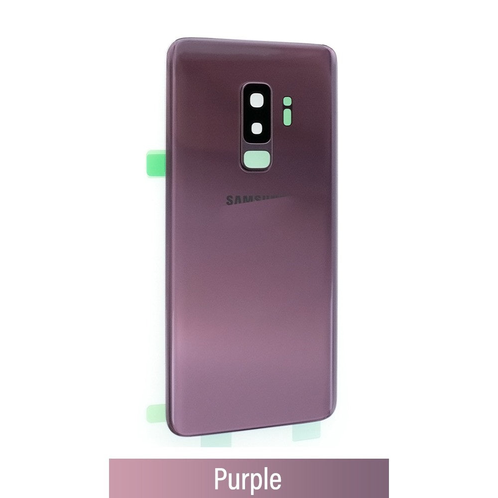 Brown Rear Cover Glass For Samsung Galaxy S9 Plus G965F-Purple Brown Rear Cover Glass For Samsung Galaxy S9 Plus G965F-Purple